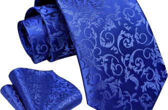 Enlision Herren Krawatte Hochzeit Krawatten Krawatte und Einstecktuch Manschettenknöpfe Set