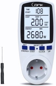 BMK Strommessgerät Multifunktionssteckdose Dual-Rate Time Sharing Bereich