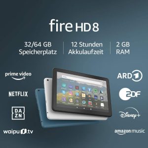 🤑Fire HD 8-Tablet, 8-Zoll-HD-Display, 32 GB🤑
