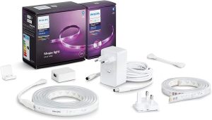 Philips Hue White & Col. Amb. Lightstrip Plus 2m Basis + Lightstrip Plus 1m Erweiterung