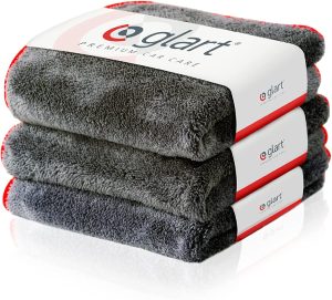 3er Set Auto Mikrofasertücher mit 600 GSM