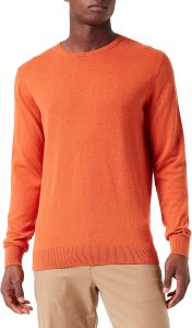 TOM TAILOR Herren Basic Crewneck Strickpullover 🤩