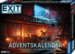 EXIT – Das Spiel Adventskalender, Der lautlose Sturm, mit 24 spannenden Rätseln ab 10 Jahren, Escape Room Spiel vor Weihnachten, für Kinder, Jugendliche und Erwachsene