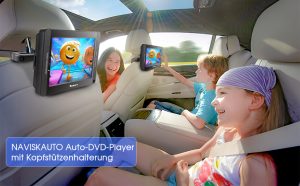 Auto DVD Player 2 Bildschirme 10,5 “ Mit 5 Stunden
