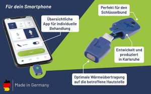 heat it – Smarter Stichheiler für die Behandlung von Juckreiz