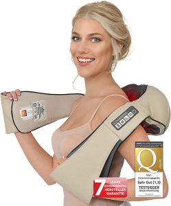 DAS ORIGINAL Nackenmassagegerät mit Wärme 24 W