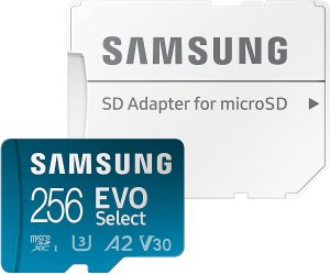 Samsung EVO Select microSD 256 GB