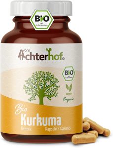 Bio Kurkuma Kapseln hochdosiert (180 Stück)