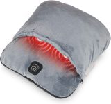 Elektrisch beheizter Fußwärmer mit Heiz-und Vibrationsmassage-Funktion