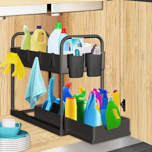 2 Etagen Unter Waschbecken Regal