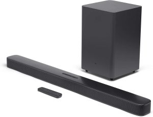 JBL Bar 2.1 Deep Bass – Sound Bar mit Subwoofer in Schwarz