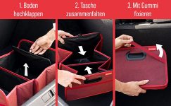 HELDENWERK Auto Kofferraumtasche faltbar & stabil 40L