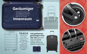 COOLIFE Hartschalen-Koffer