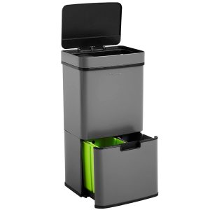 Automatischer Mülleimer Sensor mit 3+1 Fächern