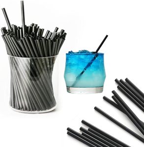 500 Stück Strohhalme Plastik