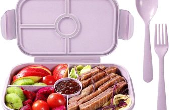 Brotdose Lunchbox mit 4 Fächern