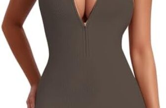 WINHUNT Ärmelloser Workout-Jumpsuit für Damen
