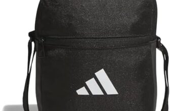 adidas Unisex Essentials Organizer Waist Pack, Black/White, One Size