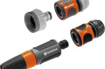 Gardena Grundausstattung mit Anschlussteilen für 13 mm (1/2 Zoll)- und 15 mm (5/8 Zoll)-Schläuche