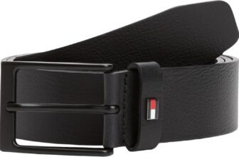Tommy Hilfiger Herren Gürtel Layton 3,5 cm Ledergürtel