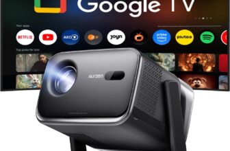 Aurzen Boom Mini 4-in-1 Smart Beamer mit Google TV