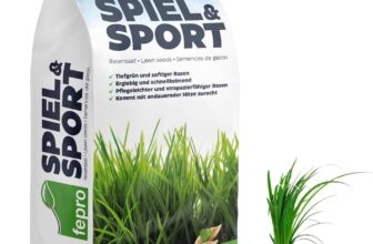 20kg Rasensamen Sport und Spiel schnellkeimend 800m²