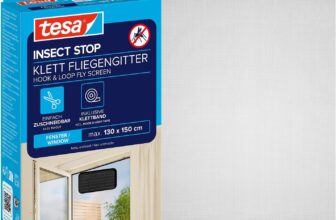 tesa Insect Stop Klett Fliegengitter für Fenster