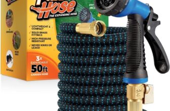 Flexi Hose Erweiterbarer Gartenschlauch mit 8 Funktionen