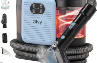 Olvy Teppichreiniger PRO – Nasssauger Polsterreiniger mit Dampf