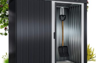 GARDEBRUK® Geräteschuppen 185x165x90cm 1,5m² Schiebetür