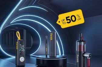 Fanttik X9 Pro Tragbarer Reifenfüller für Kompaktauto