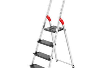 Hailo L80 ComfortLine Alu-Sicherheits-Stehleiter