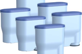 GLACIER FRESH (6 Stück) Wasserfilter für Philips AquaClean