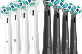 8er IO Sanfte Reinigung Aufsteckbürsten Kompatibel mit Oral B