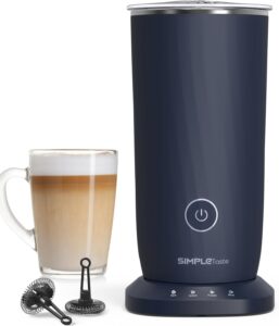 SIMPLETASTE Milchaufschäumer Elektrisch 4-in-1