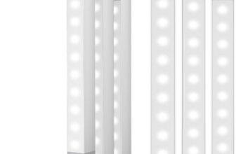 GOODEA 18cm Slim Bright Schrankbeleuchtung Kabellos