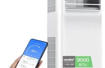 Comfee Mobiles Klimagerät Breezy Cool Pro 2.6,9000 BTU 2,6kW
