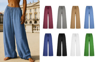 2026 Leinenhose Damen Lang Musselin Hose