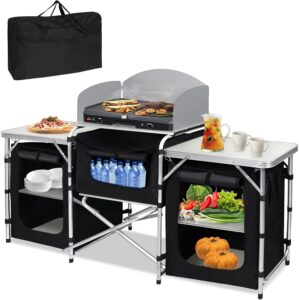 ACXIN Campingküche Faltbarer Campingschrank