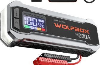 WOLFBOX Starthilfe Powerbank 4000A,