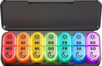 Doruimi Tablettenbox 7 Tage Morgens Abends