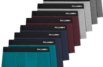Fullluwaa Boxershorts Herren 10er Pack Baumwolle