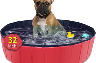 CACSPS Faltbarer Hundepool