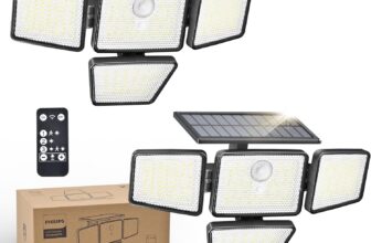 Philips Solarlampen für Außen mit Bewegungsmelder