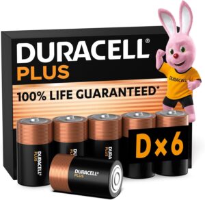 Duracell Plus D Batterien, LR20, 6 Stück