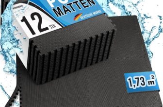 bonsport Pool Unterlegmatte Poolmatte 12 Stück