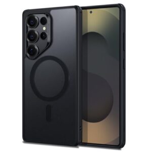 , ESR für Samsung Galaxy S25 Ultra Hülle für MagSafe, TOP MIlitärnorm Schutz, Magnetische Handyhülle Schutzhülle Cover für Galaxy S25 Ultra Case, Vergilbungsresistent, Matt Schwarz