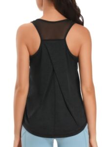, Dawnrole Damen Sport Tank Top Ärmelloses Fitness Top Yoga Oberteile