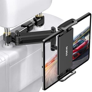SKBSD Tablet Halterung Auto für Kopfstütze, ausziehbar und 360° drehbar, 11.36
