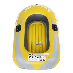 PVC aufblasbares Kajak -Kanu 1 Person Ruder des Luftbootfischens Drifting Tauchen, 35.96